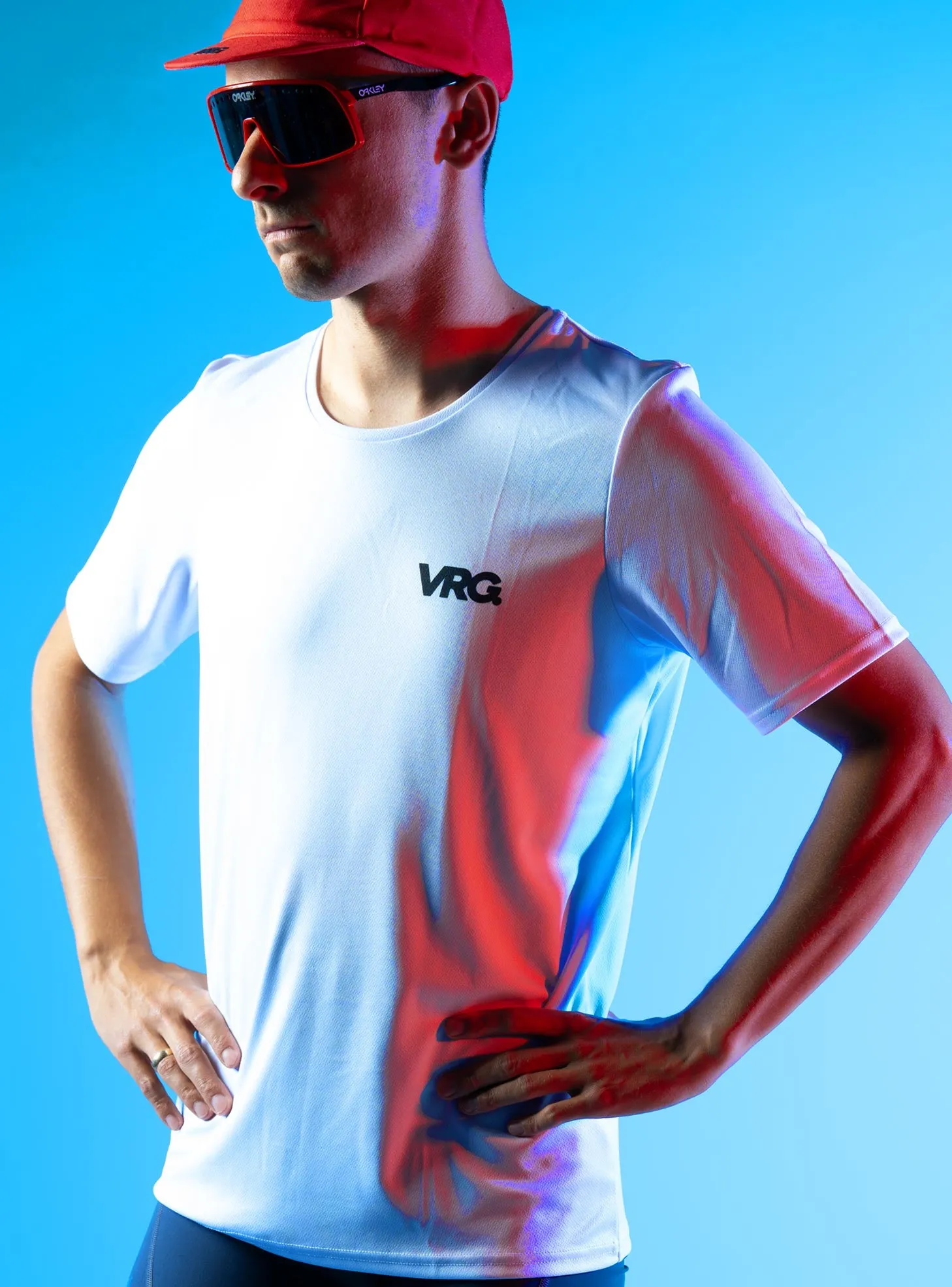 1201 VRG TECH TEE WHITE- MEN