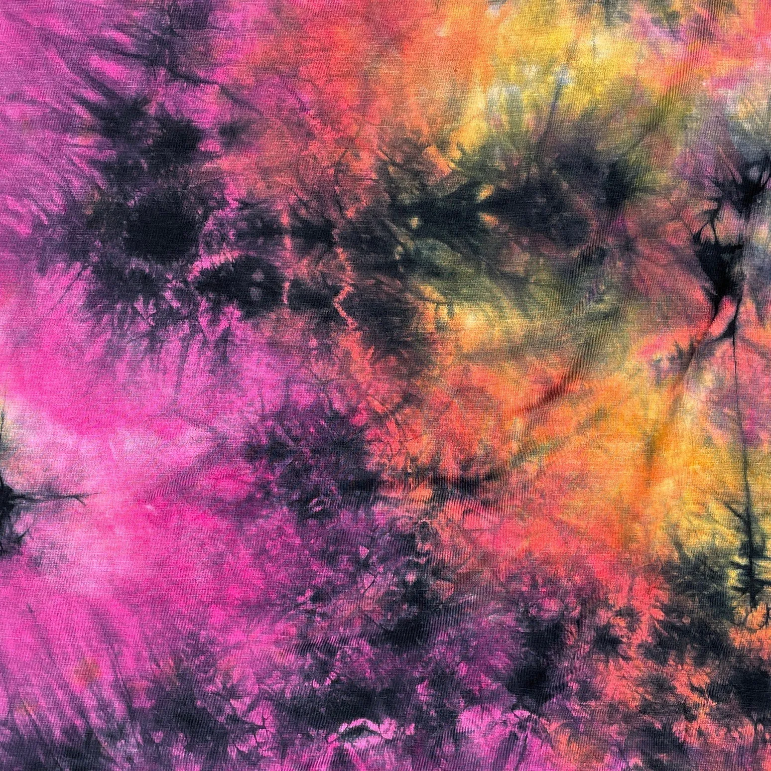 60” Bamboo 4-Way Stretch with Spandex Tie Dye Tie Dyed Apparel Jersey Knit Fabric By the Yard