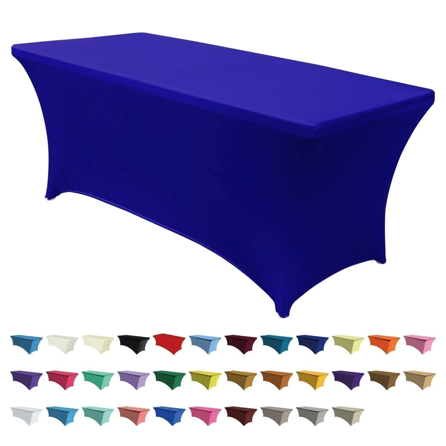 ABCCANOPY Spandex Tablecloths for Home Rectangular Table (Full encirclement)