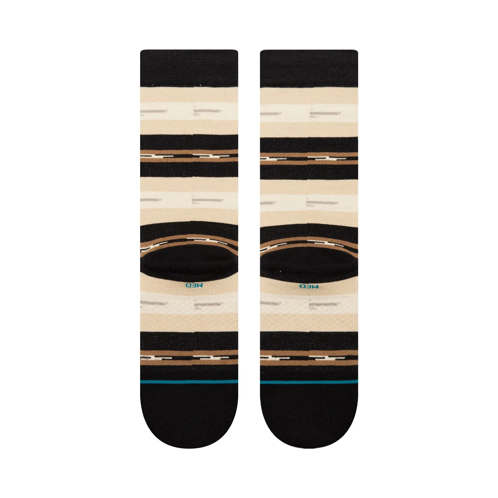 Adult Crew Socks - Trail Bound Crew - Black