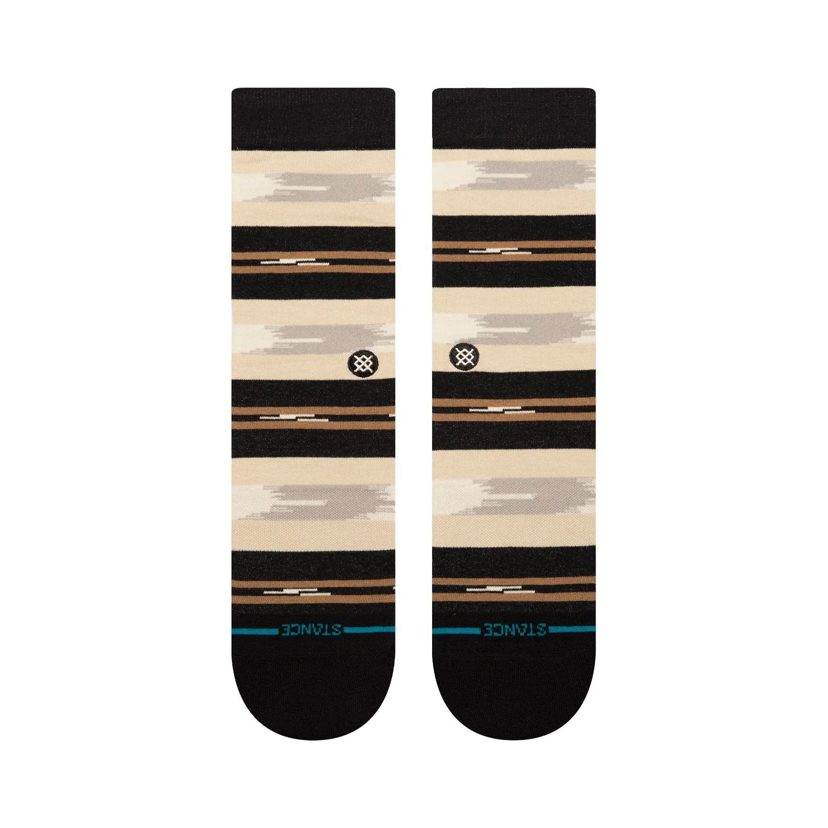 Adult Crew Socks - Trail Bound Crew - Black