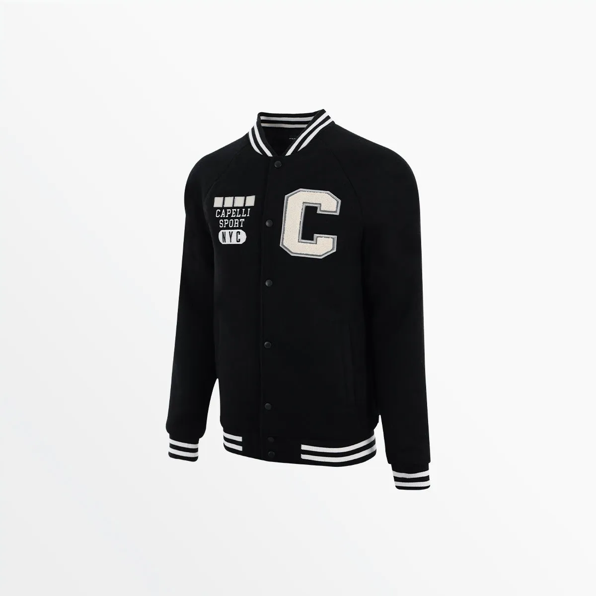 ADULT UNISEX FELTED COLLEGIATE JACKET