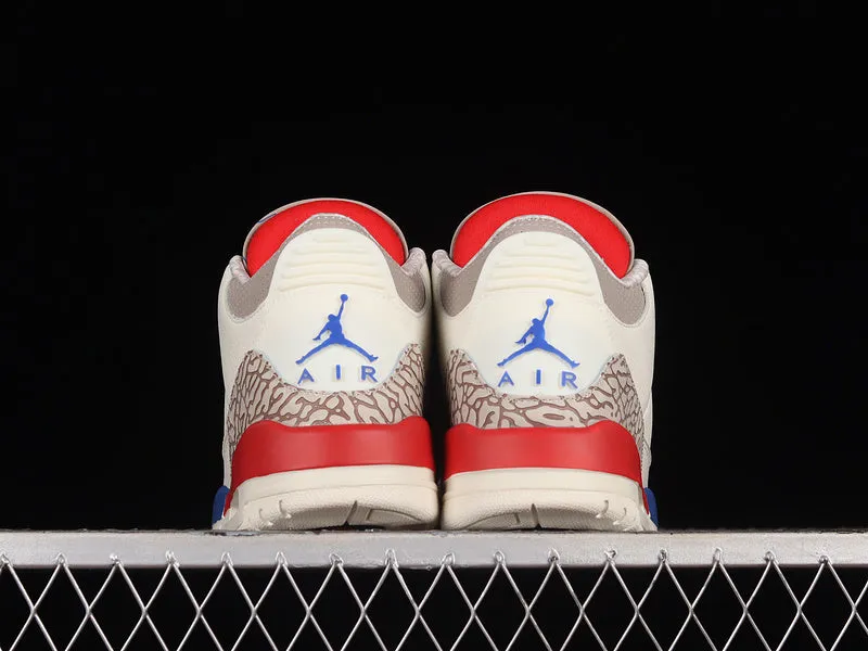 AIR JORDAN 3 RETRO GS INTERNATIONAL FLIGHT SAIL/SPORT ROYAL-FIRE RED