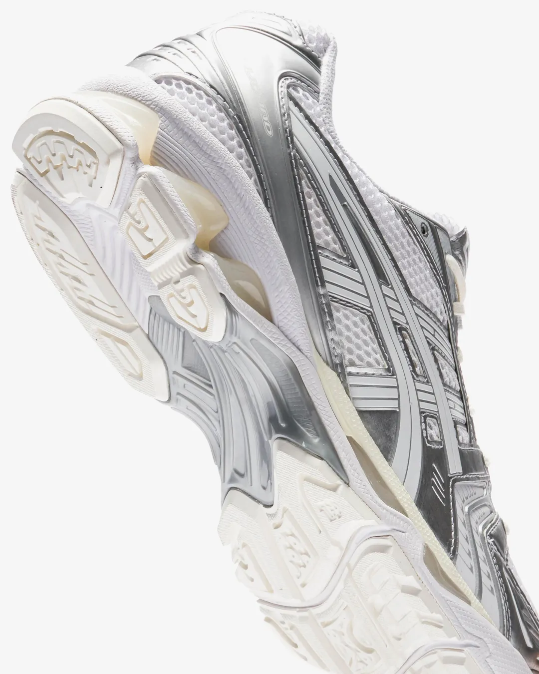 ASICS Gel-Kayano 14 x JJJJound White Silver Sneakers