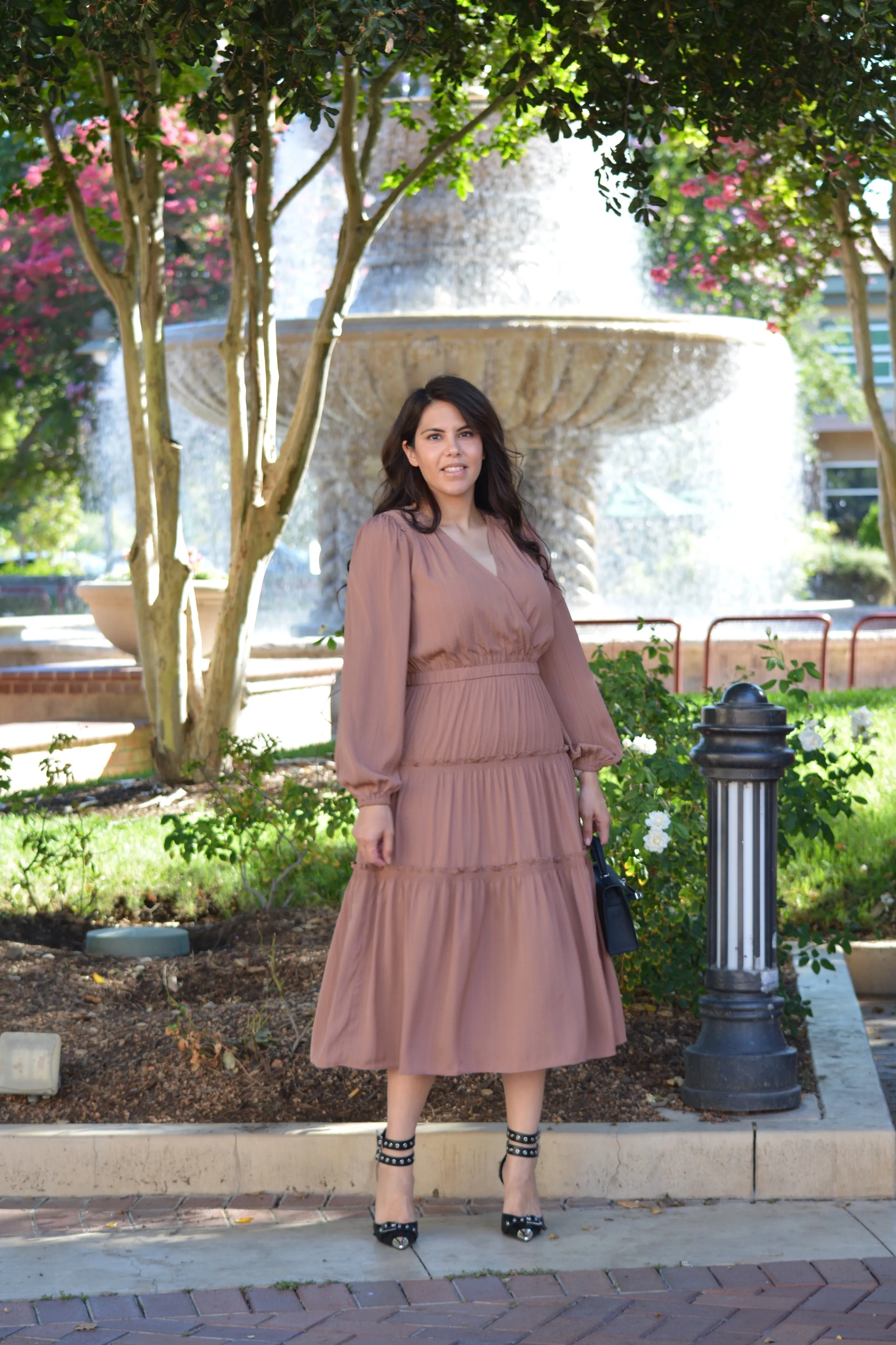 Athena Taupe Dress