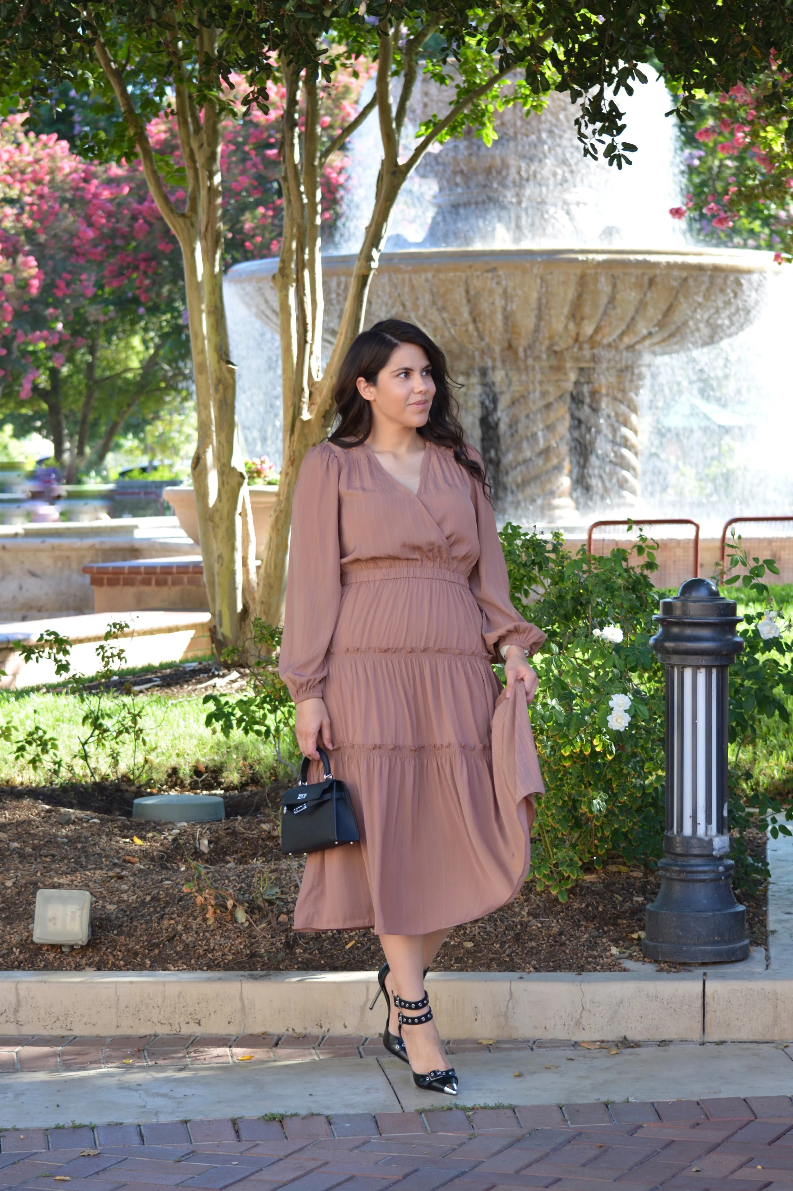 Athena Taupe Dress