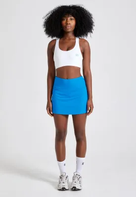 Basic tennis skirt / skort, cyan blue