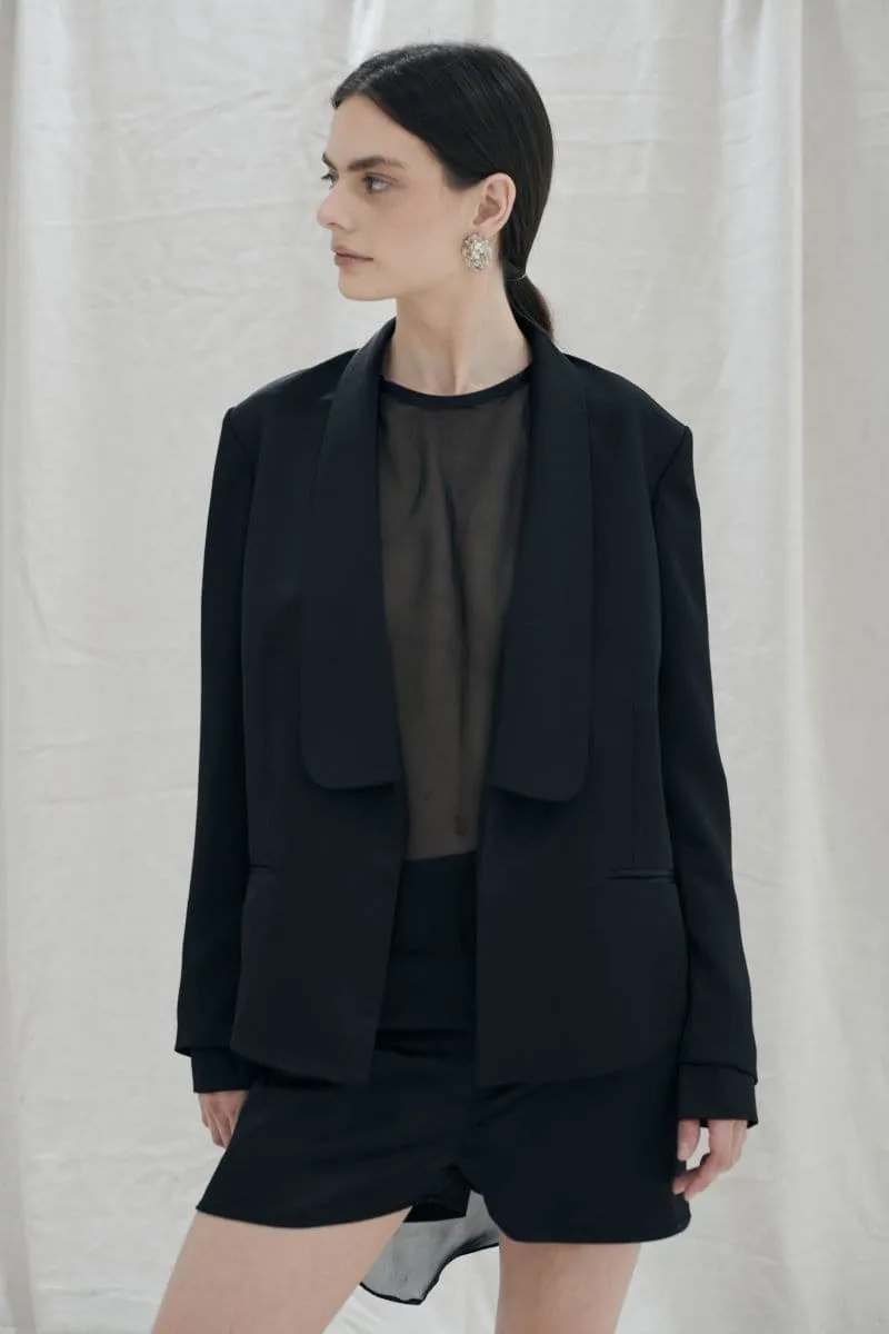 BLACK GERARDA BLAZER