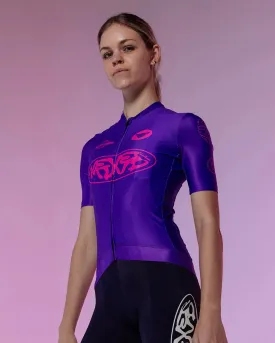 Black Sheep Women's Team SS Jersey - Never Mind Purple