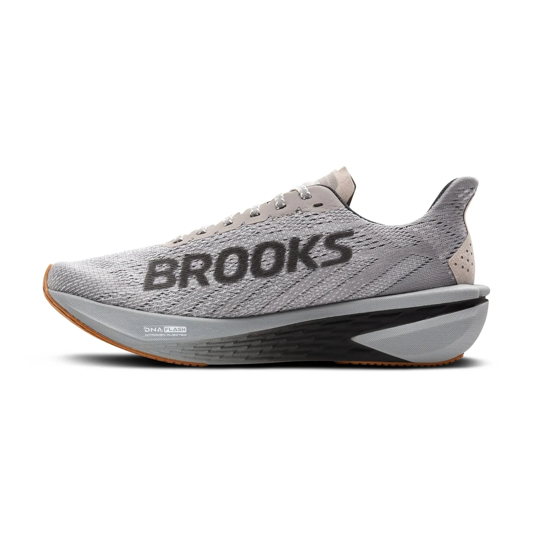 Brooks Men's Hyperion 2 Running Shoe - Alloy/Bright White/Black 1104321D047