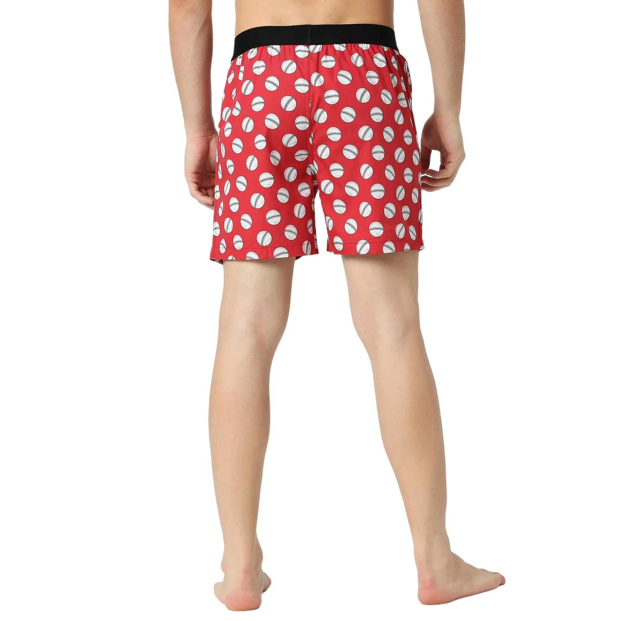 BZ INNERWEAR-Cricket-Men's Boxers Combo | 100% Cotton | Pack of 2