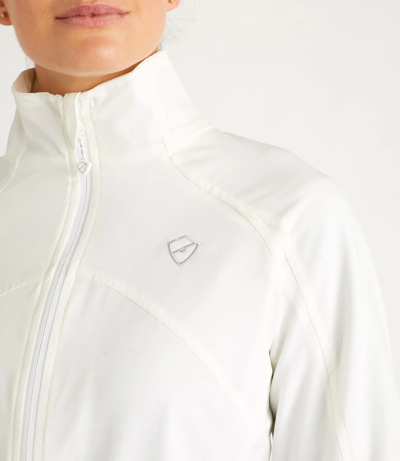 Clarice Track Jacket - White