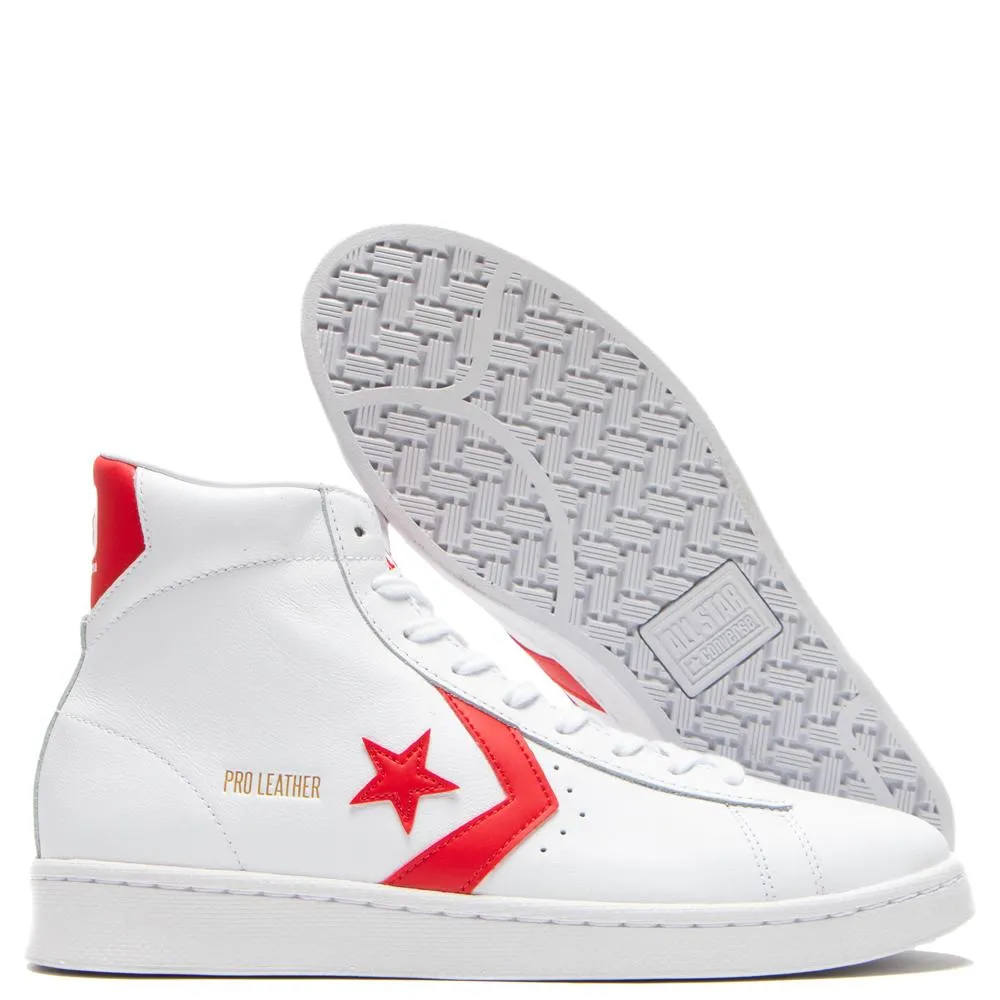 Converse Pro Leather Hi OG White / University Red