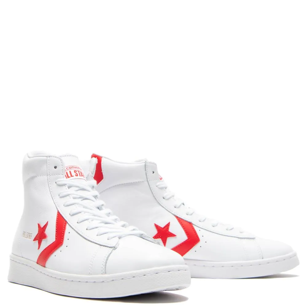 Converse Pro Leather Hi OG White / University Red