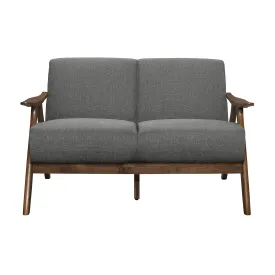 Damala Loveseat in Light Grey