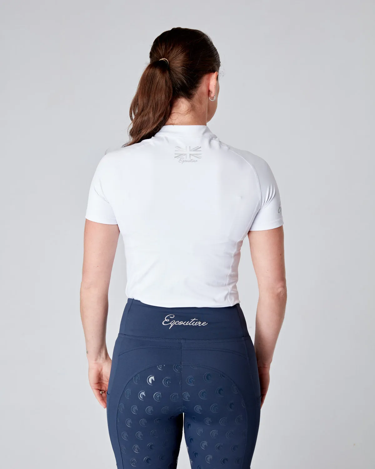 Equestrian Base Layer Short Sleeved - Pure White