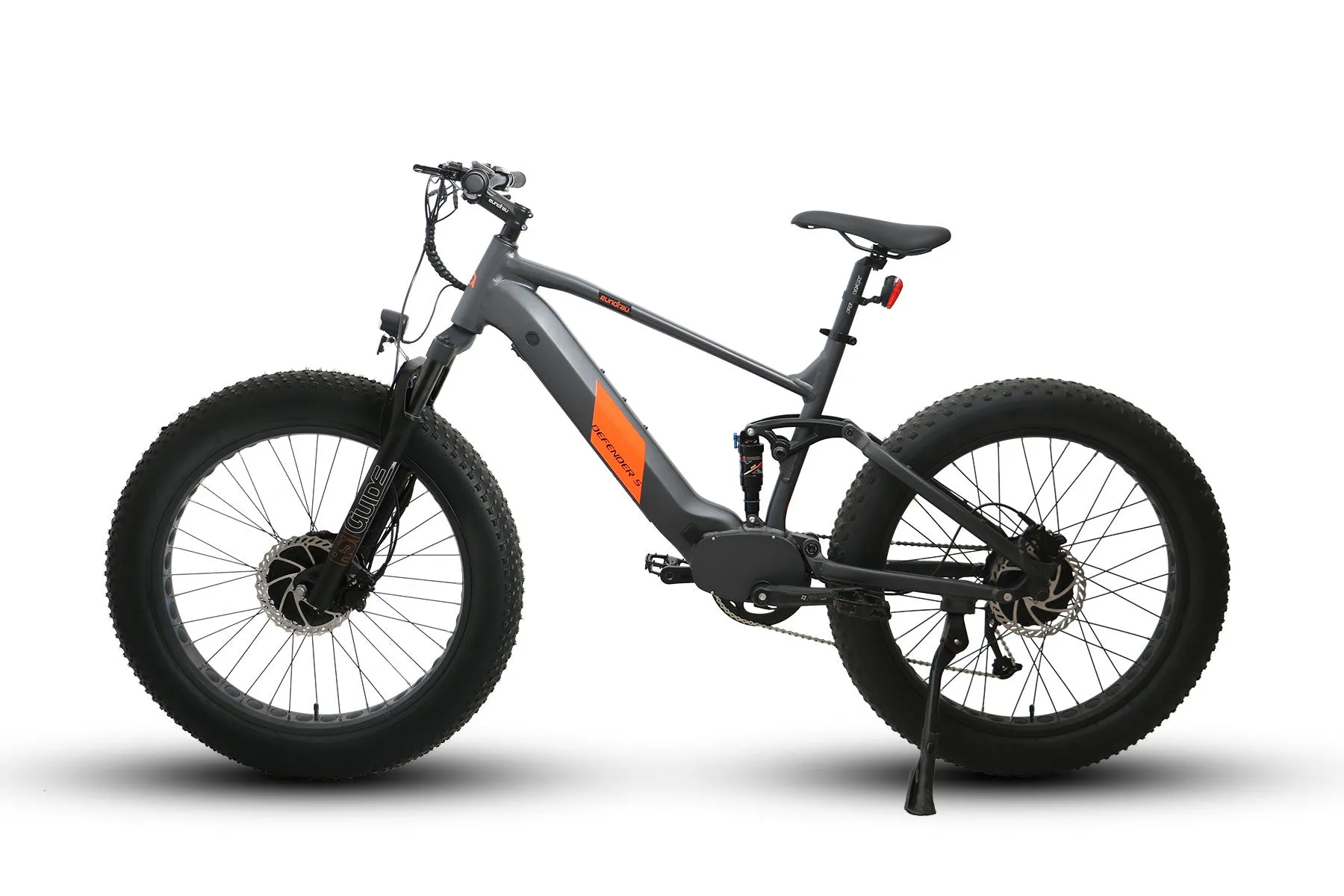 Eunorau Defender S 48V 1500W Dual Suspension Fat Tire Mountain Electric Bike