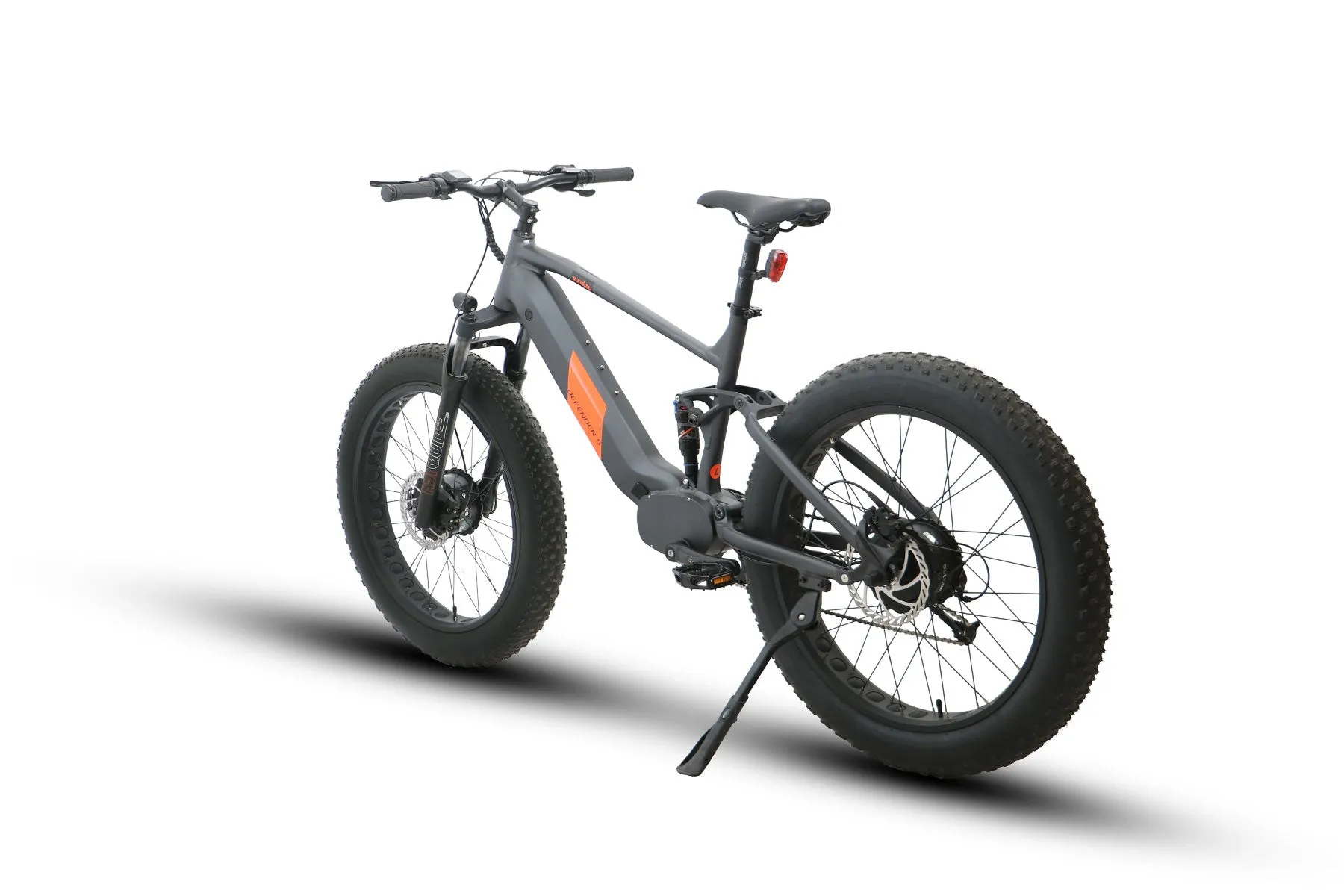 Eunorau Defender S 48V 1500W Dual Suspension Fat Tire Mountain Electric Bike