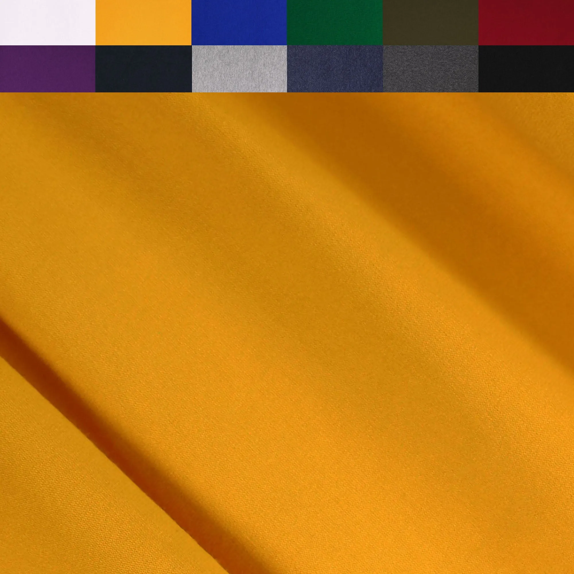 FabricLA 12oz Cotton Spandex Jersey Knit Fabric | Mustard