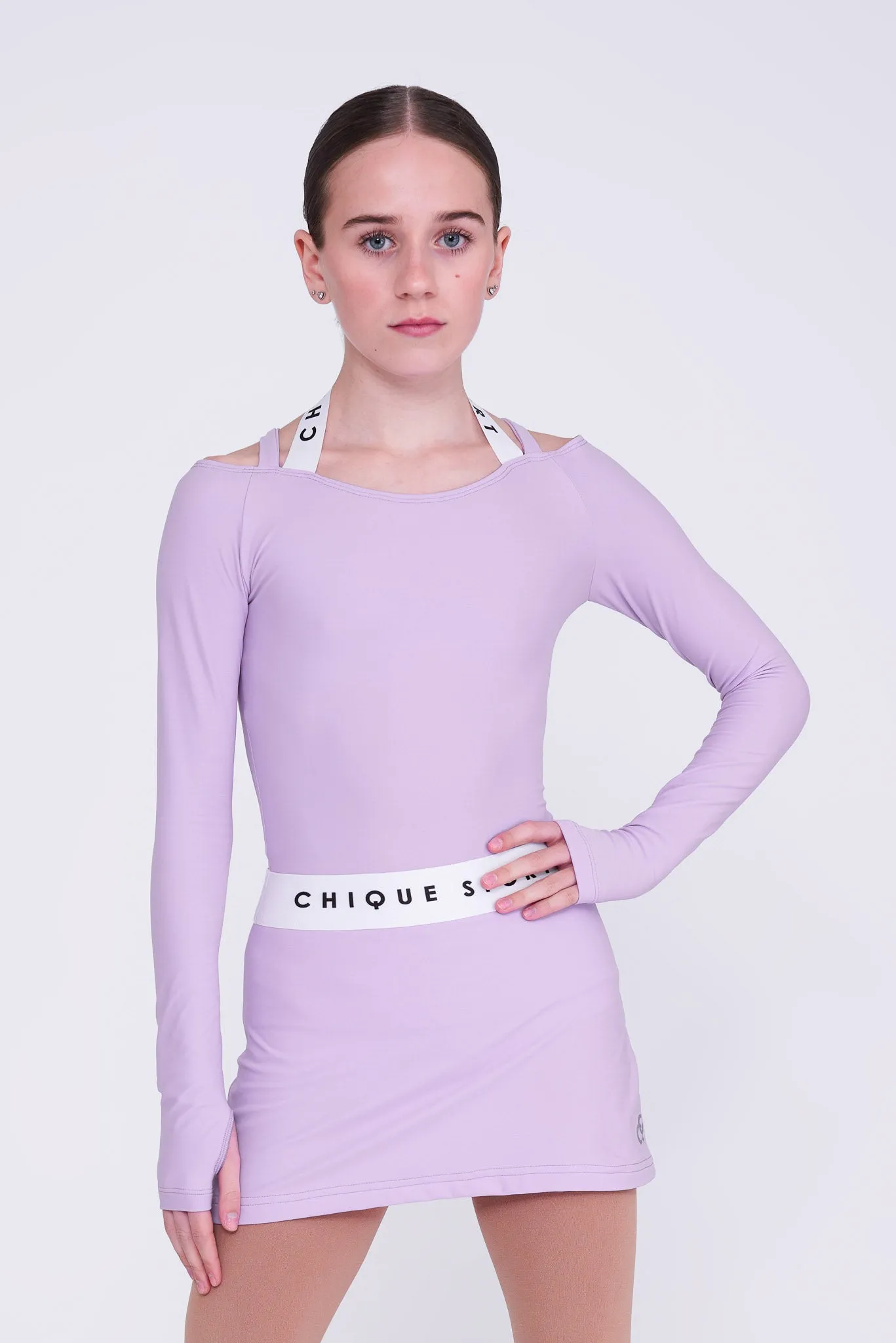 Fearless Long-Sleeve Top in Amethyst