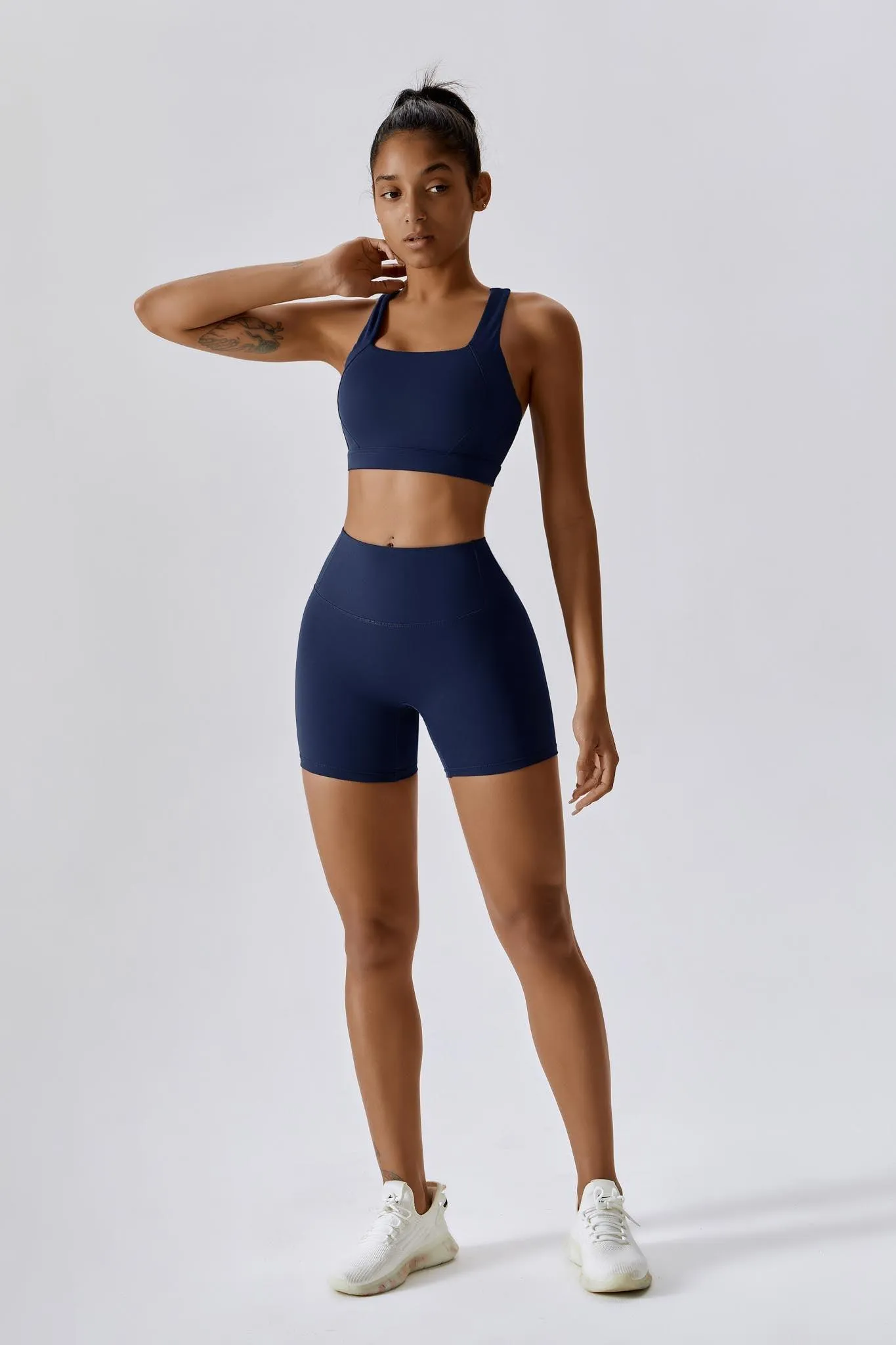 Flex Sports Bra - Navy