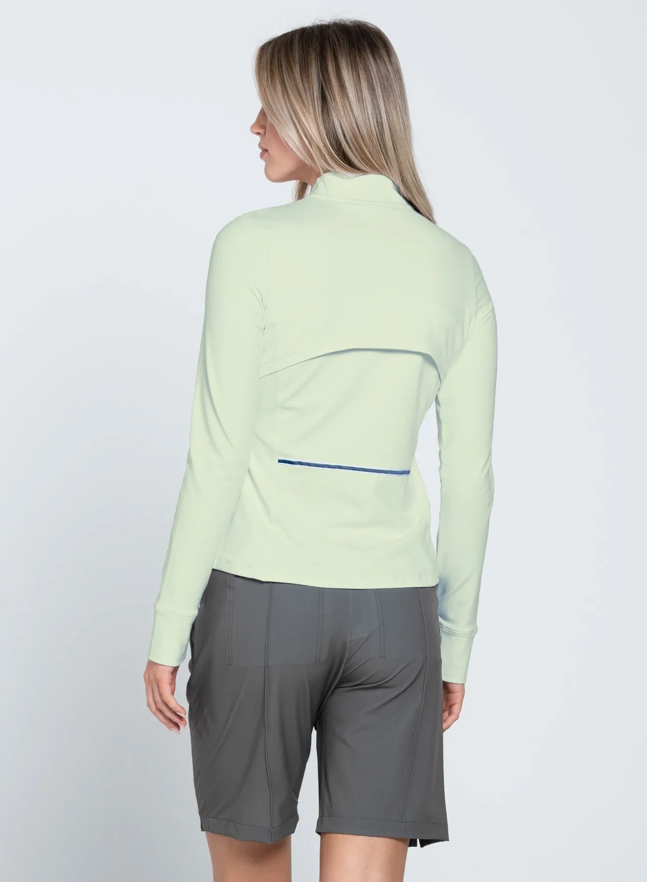 High Neck Zip Jacket