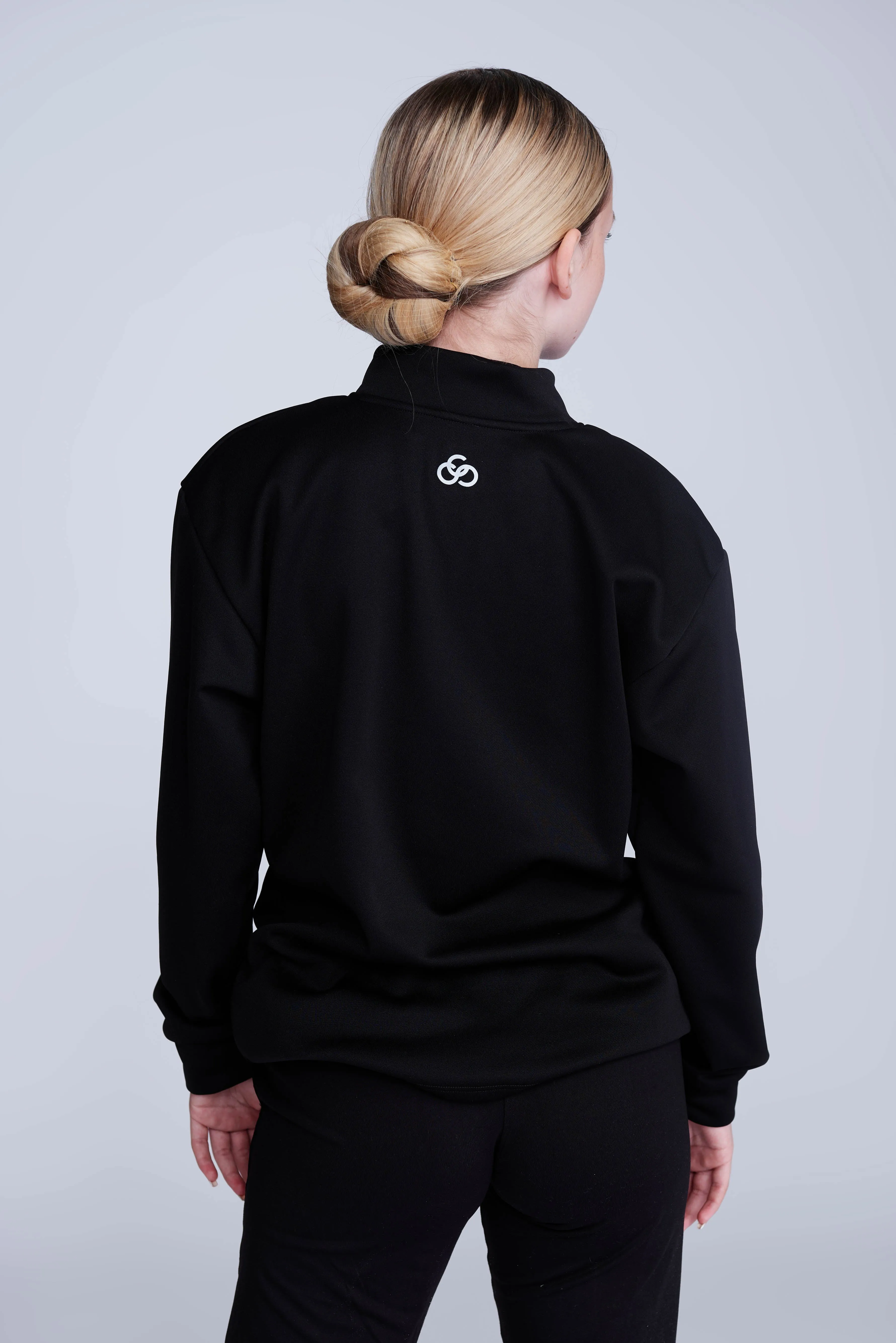 Ignite Half-Zip Top in Black