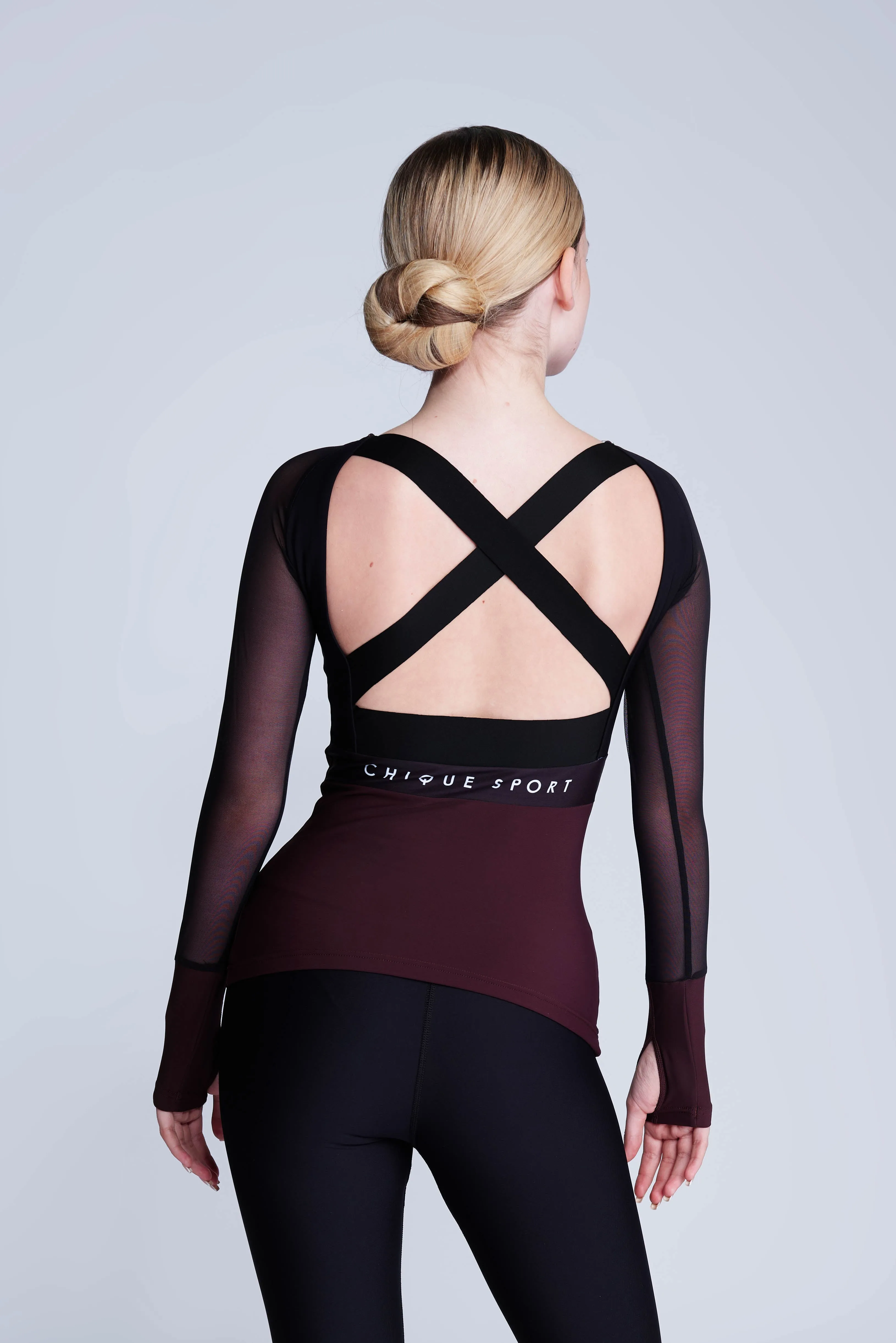 Ignite Long-Sleeve Top in Truffle