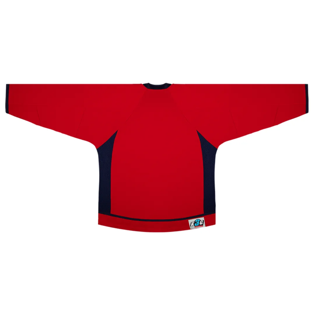 Kobe Sportswear K3G30A Washington Capitals Away Red Pro Series Hockey Jersey