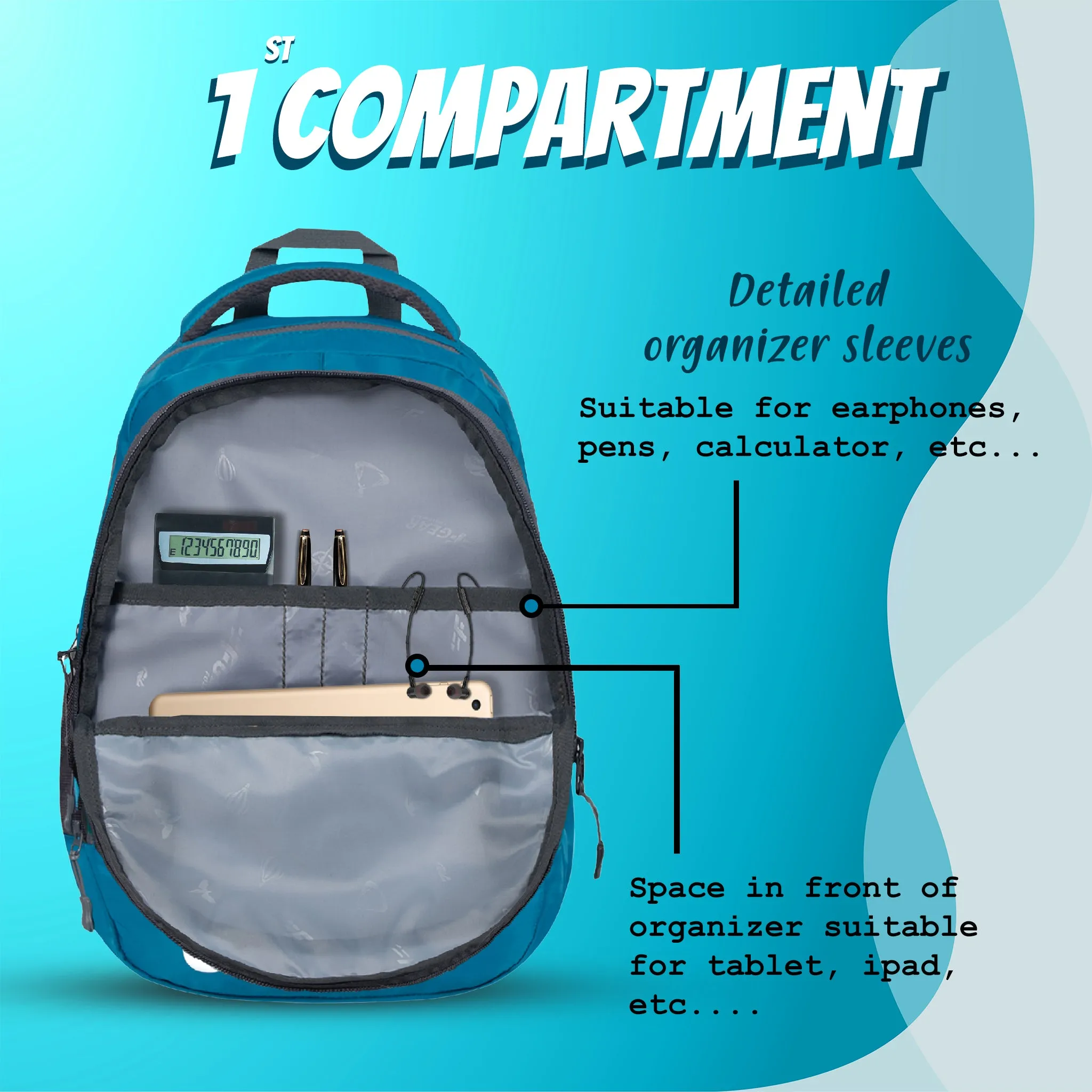 LBC 23L Blue Backpack