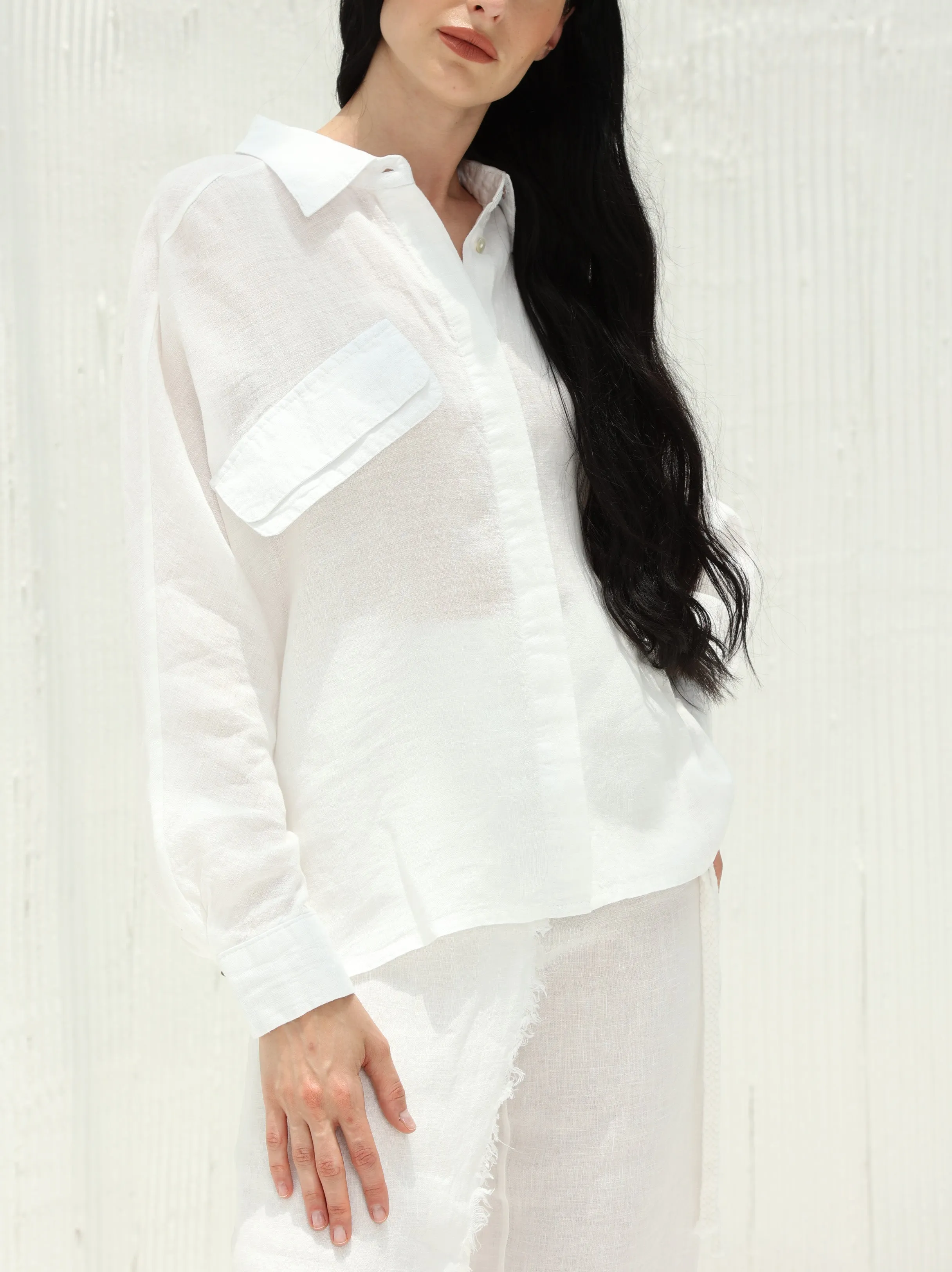 Lia Pure Linen Shirt