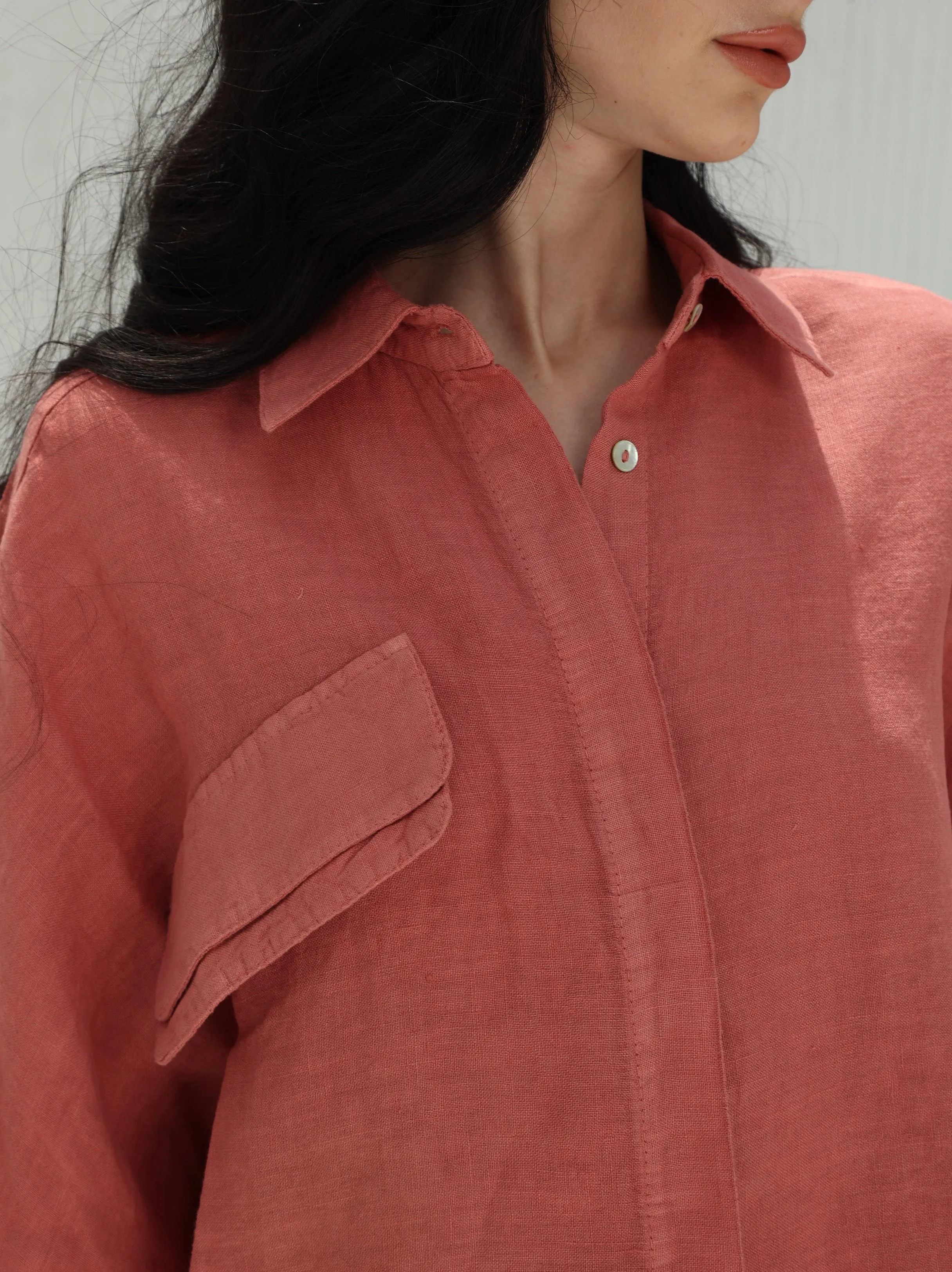 Lia Pure Linen Shirt