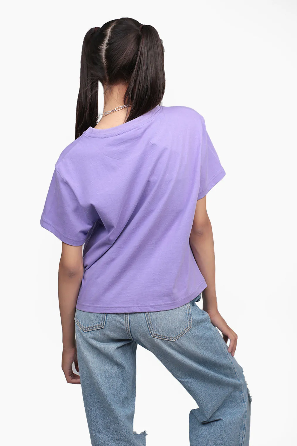 Lilac Graphic T-shirt