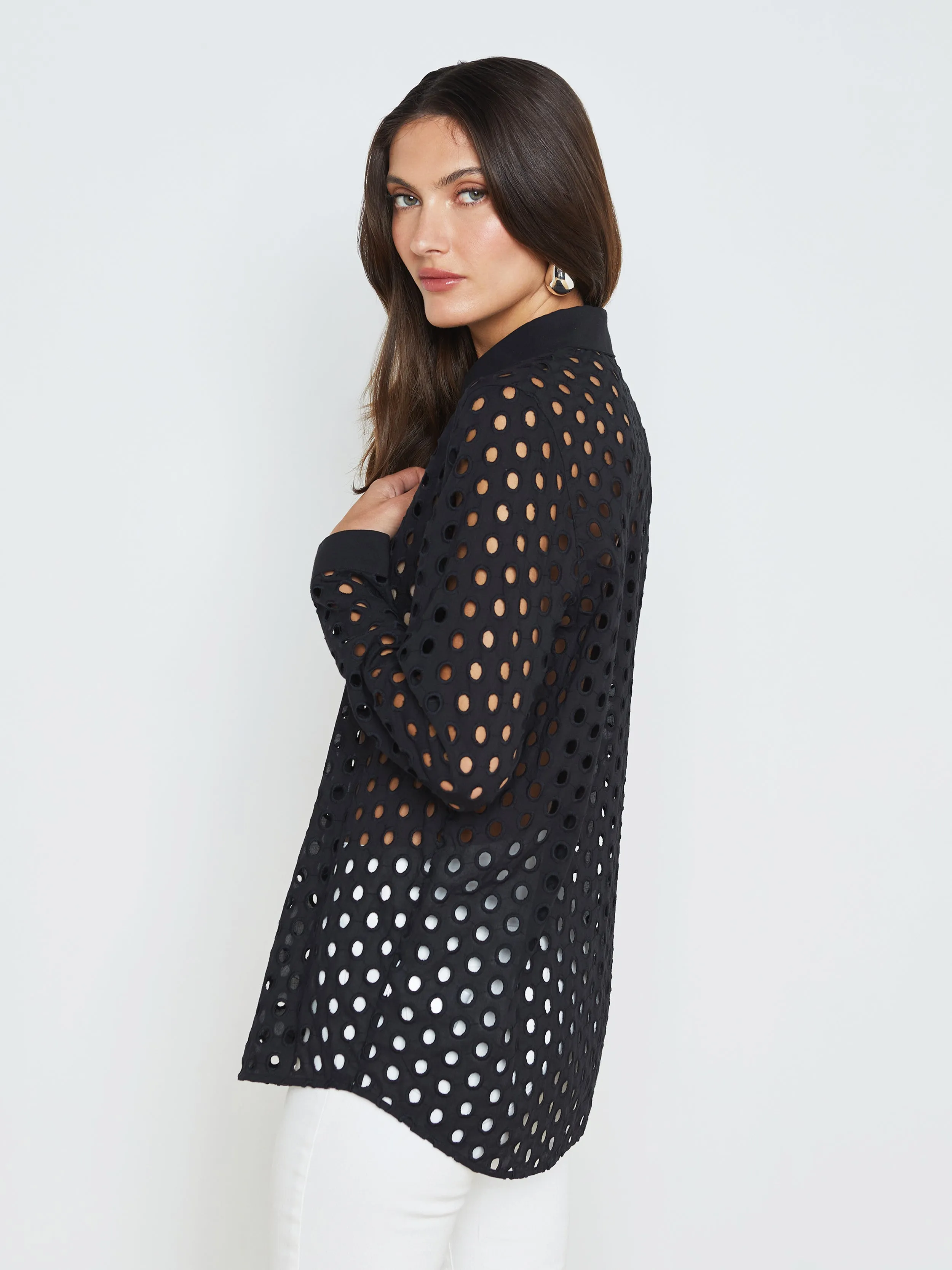 Lindy Eyelet Blouse