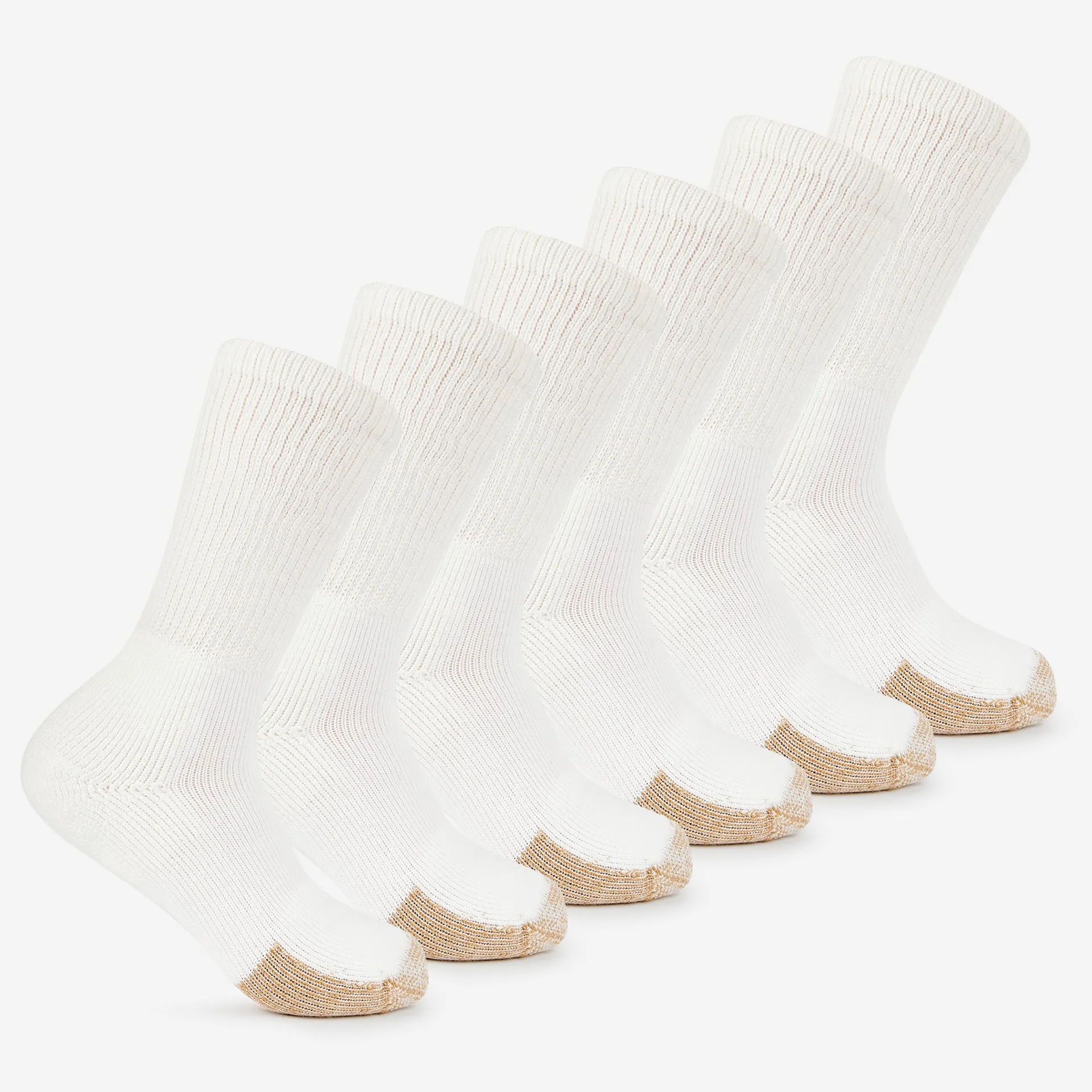 Maximum Cushion Crew Tennis Socks (6 Pack) | TX | Pay for 5, get 1 FREE!