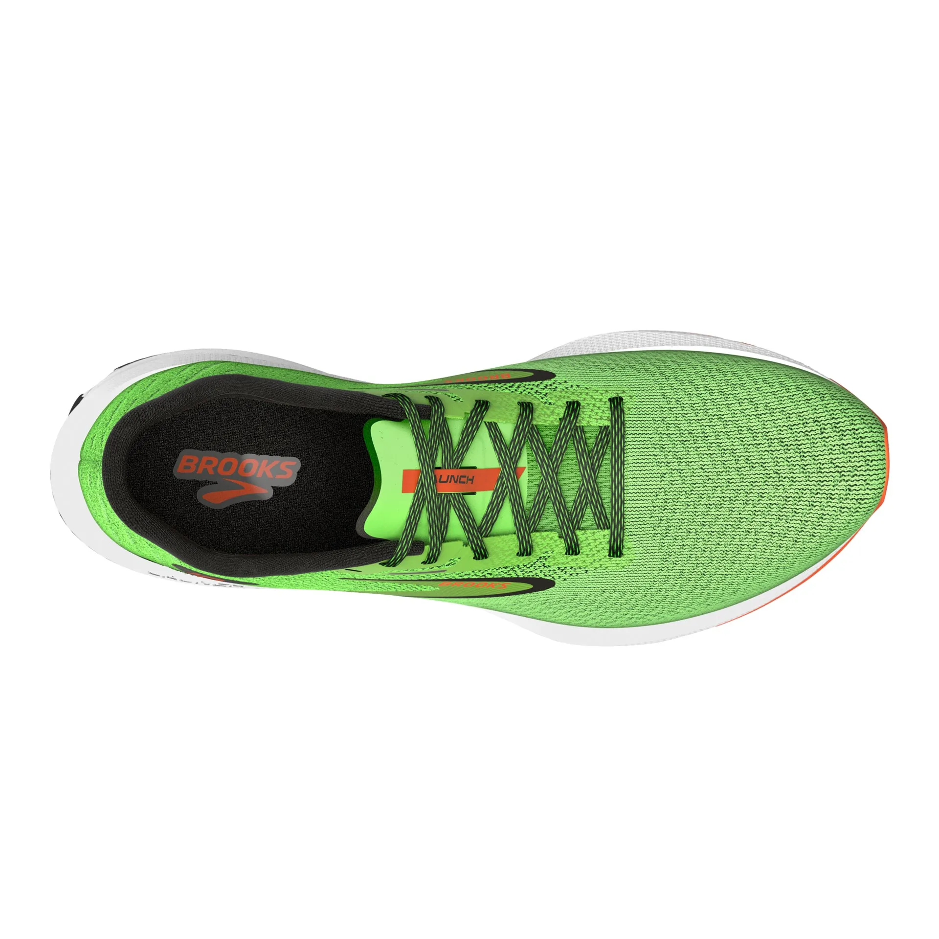 MEN'S LAUNCH 10  - D - 308 GREEN GECKO/RED ORANGE