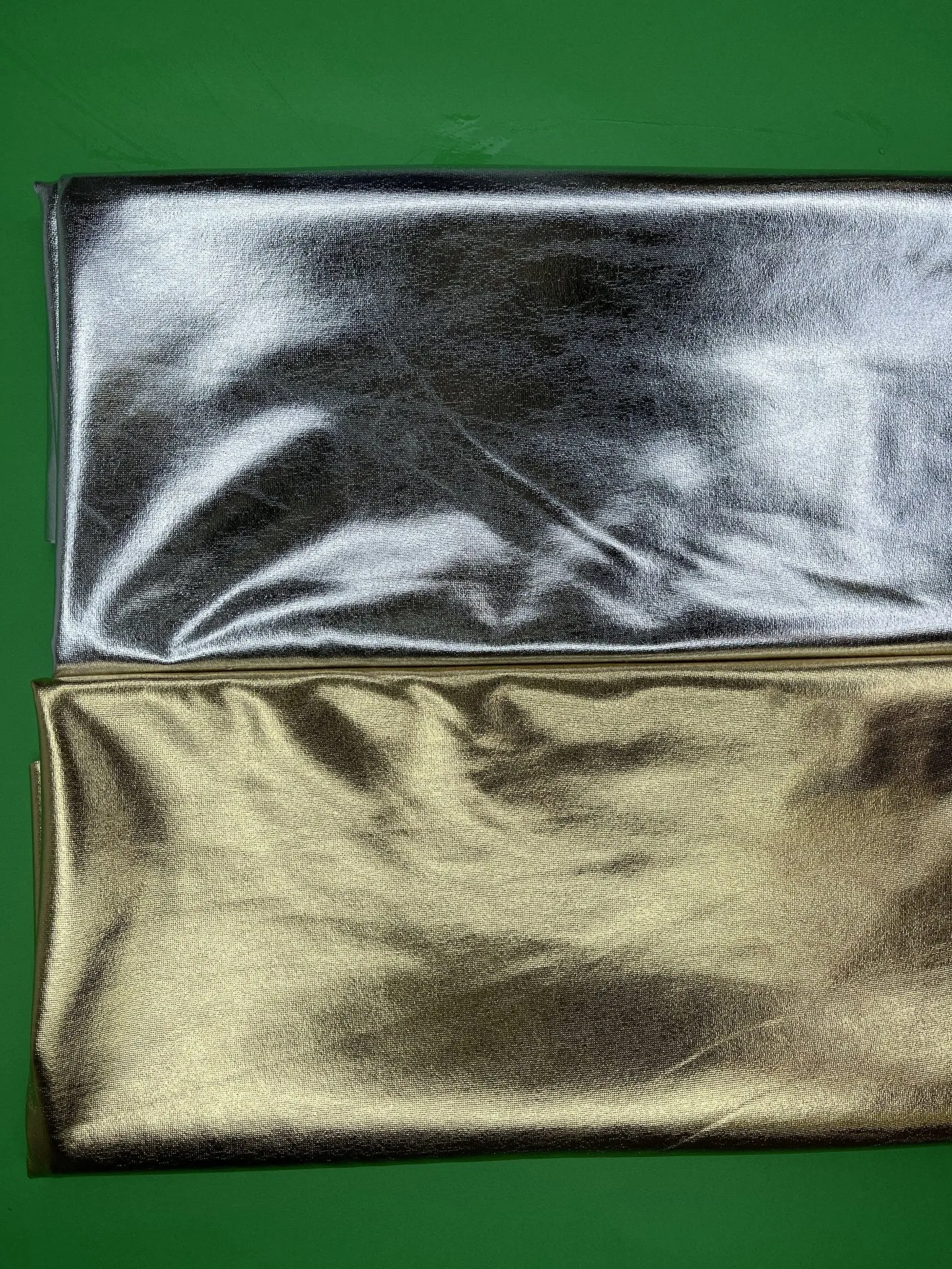 Metallic Foil Spandex Lame