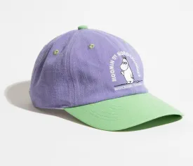 Moomintroll's Greeting Adult Cap - Pastel Green & Lilac