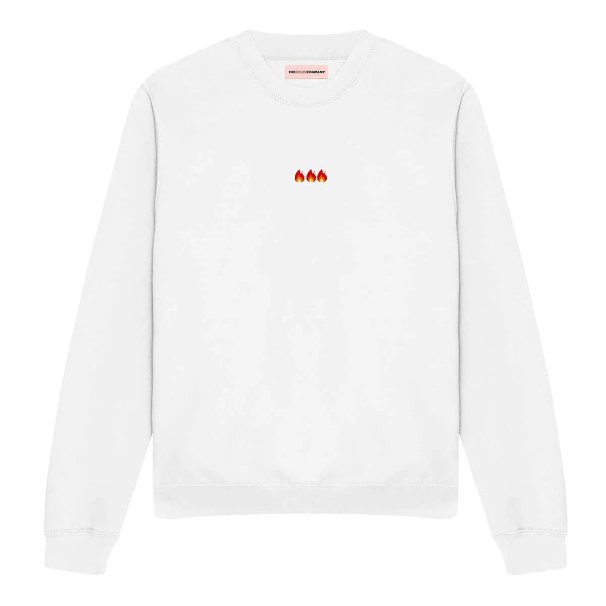 On Fire Embroidered Feminist Sweatshirt