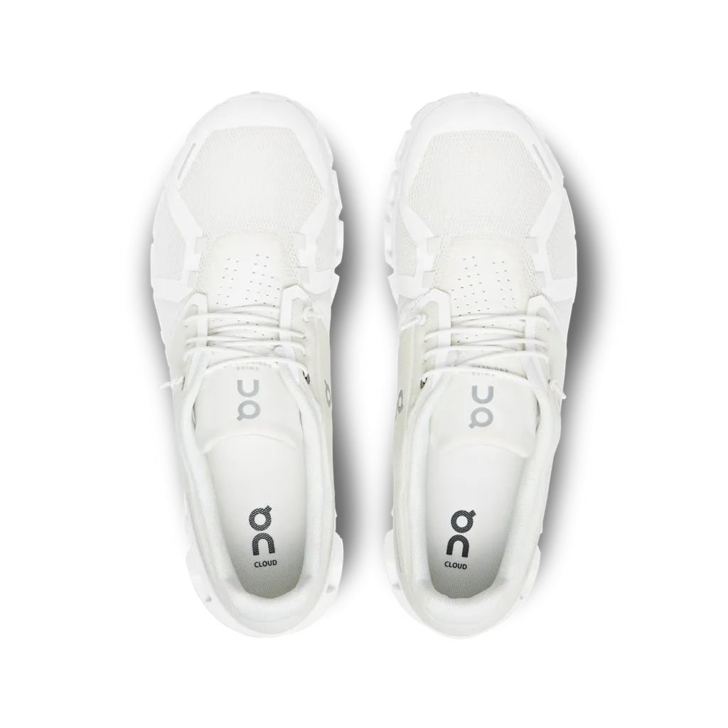 ON Running Cloud 5 Running Shoe - Undyed White / White