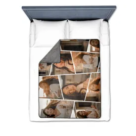 Personalized Design Premium Fleece Photo Blanket