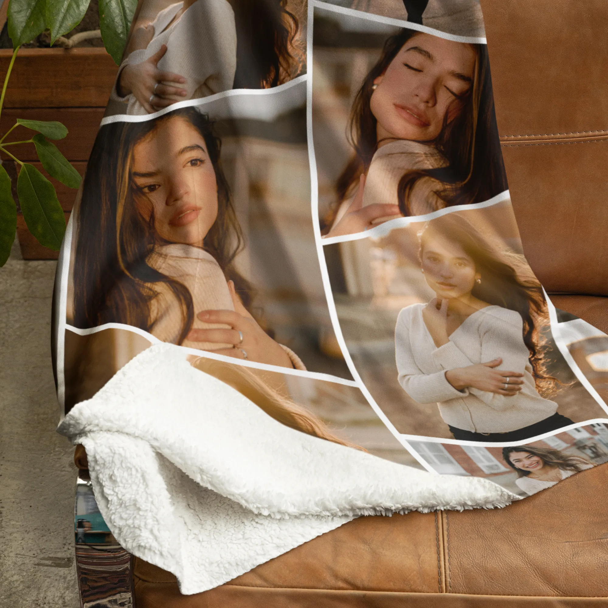 Personalized Design Premium Fleece Photo Blanket