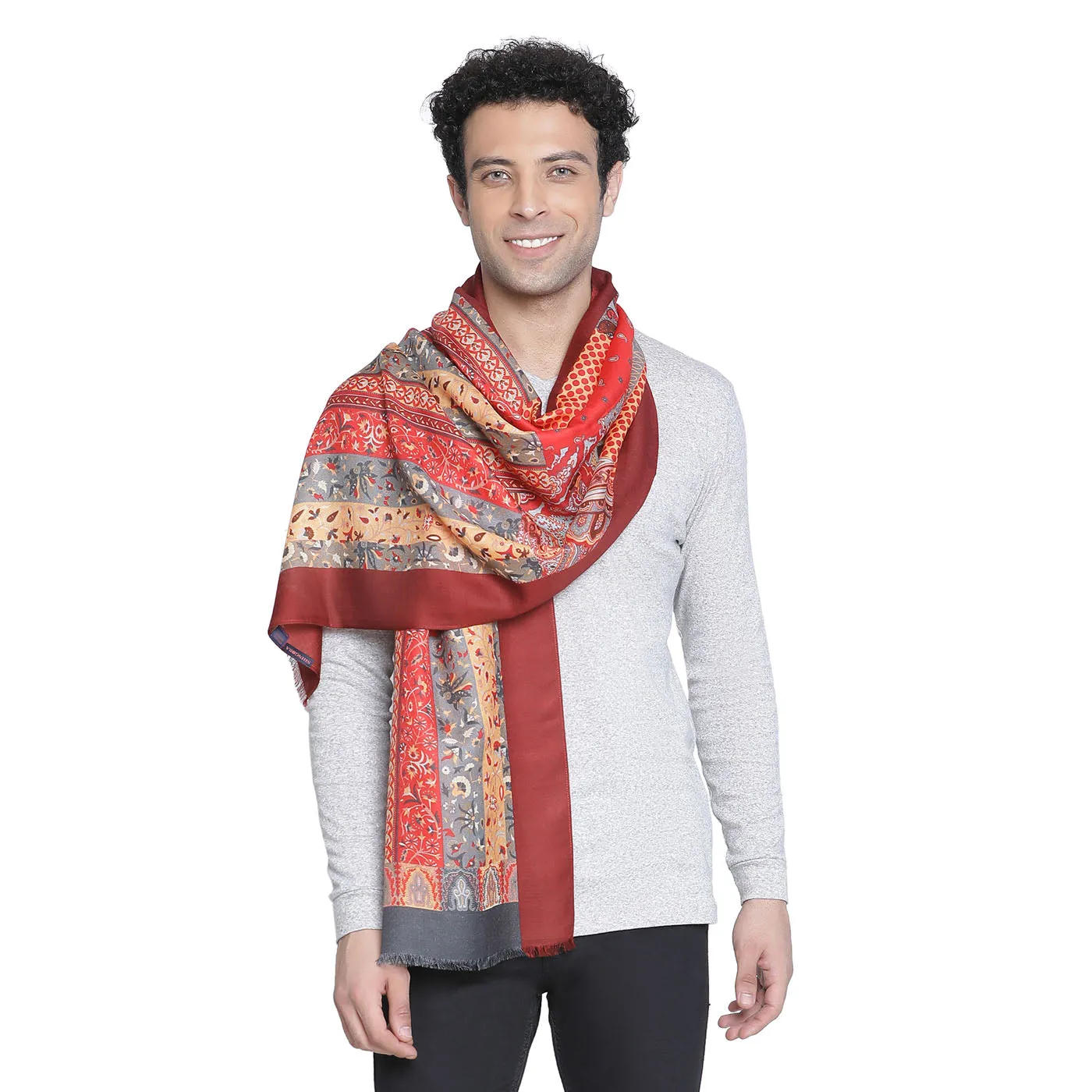 Piytan Men Wool Silk Muffler