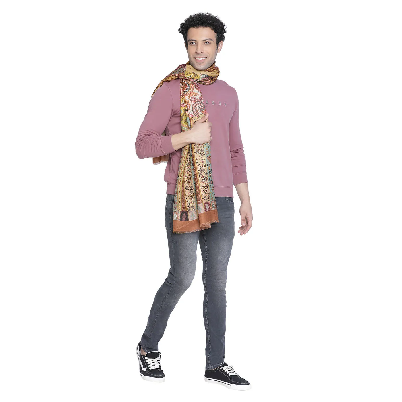 Piytan Men Wool Silk Muffler