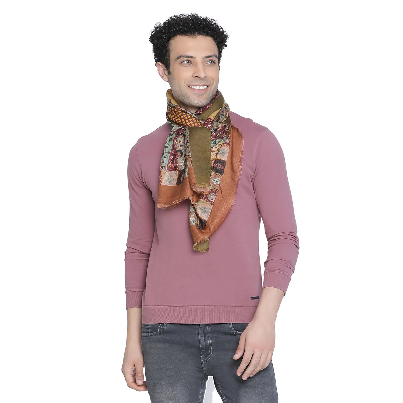 Piytan Men Wool Silk Muffler