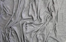 POLY RAYON SPANDEX HACCI HGREY BRUSHED  215 GSM