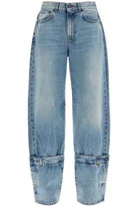 "wide-legged hurley jeans for HEW03343DF095 CHILL BLUE