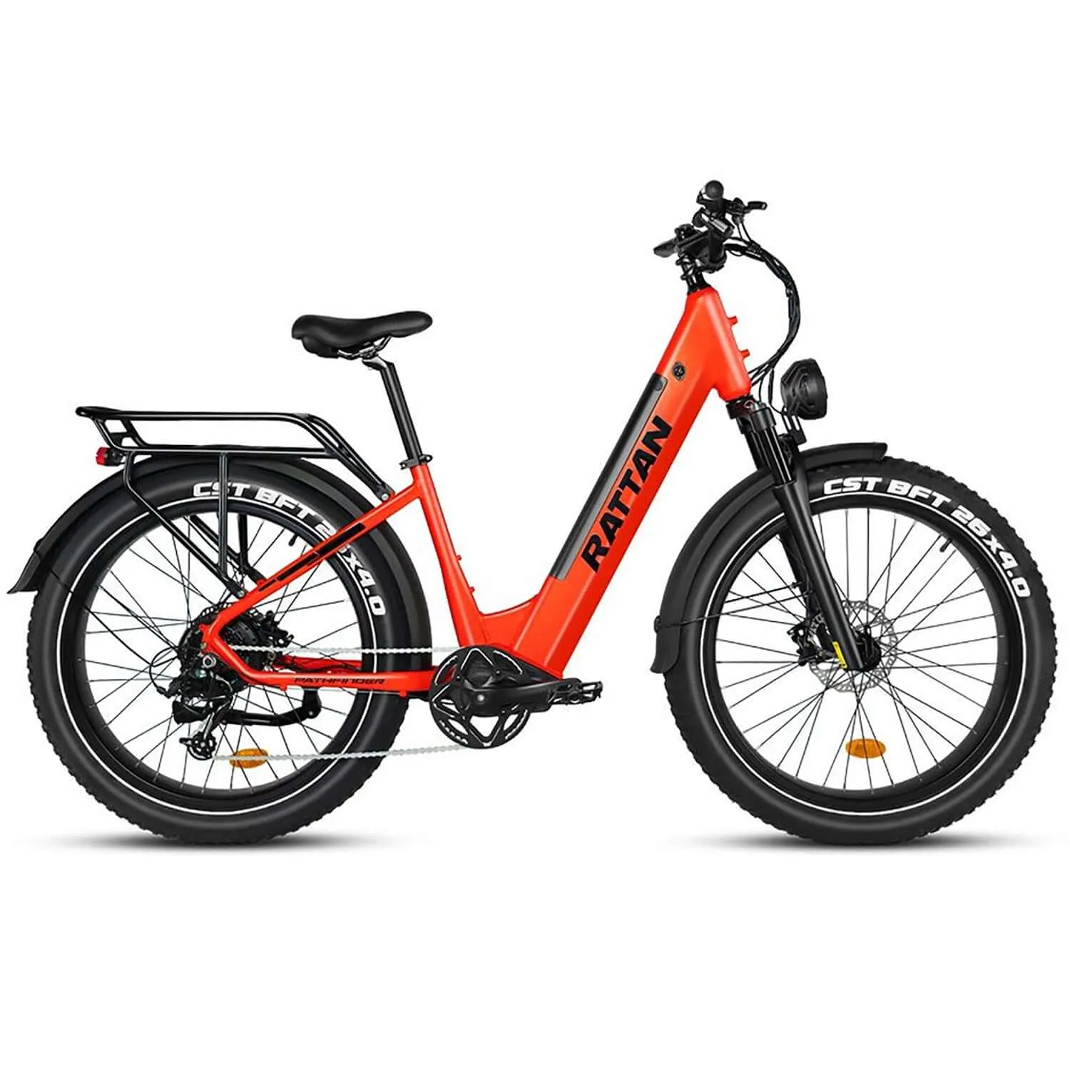 Rattan Pathfinder ST Fat Tire Step-Thru Electric Bike