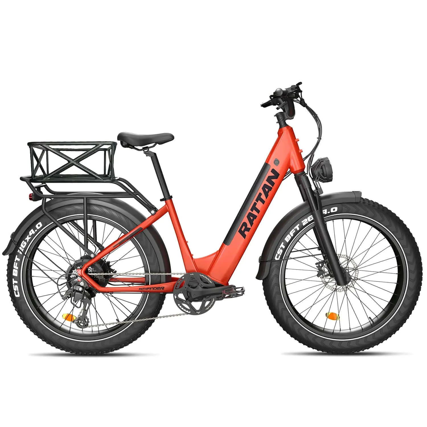 Rattan Pathfinder ST Fat Tire Step-Thru Electric Bike