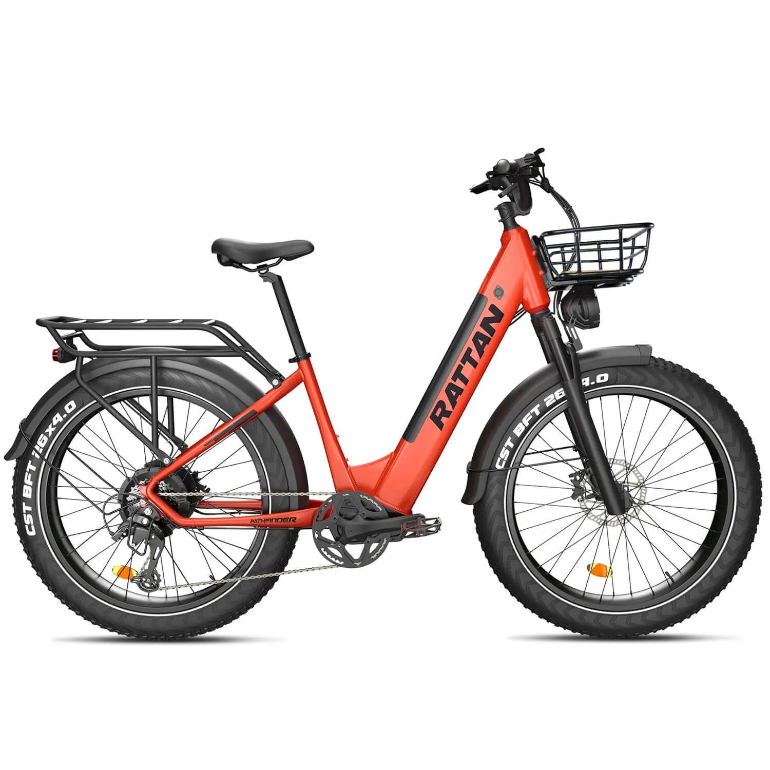 Rattan Pathfinder ST Fat Tire Step-Thru Electric Bike